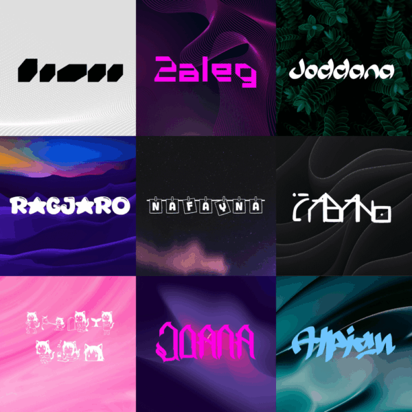 Sawox Font Bundle – 9 Fonts